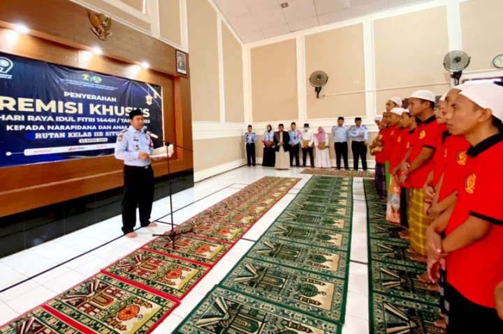 220 Warga Binaan Rutan Situbondo Dapat Remisi Khusus Lebaran