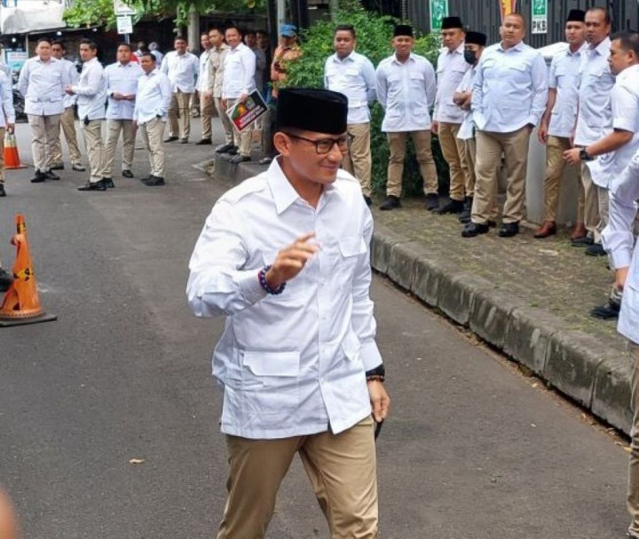 Sandiaga Uno Pamit dari Gerindra