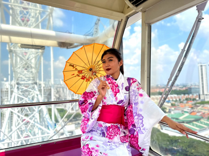 Sajian Istimewa Wahana Bianglala Tertinggi di Indonesia Selama Libur Lebaran