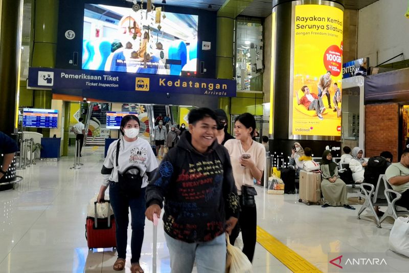 Kai Catat 42 Ribu Orang Tiba Di Jakarta Hari Ini 6713