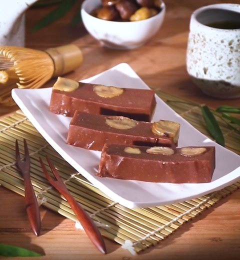 Buat yokan, camilan seperti agar-agar ala Jepang. (Foto: Dok. Endeus TV)