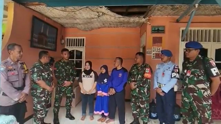 Momen Permintaan Maaf Prajurit Arogan TNI ke Pemotor Ibu Bonceng Anak