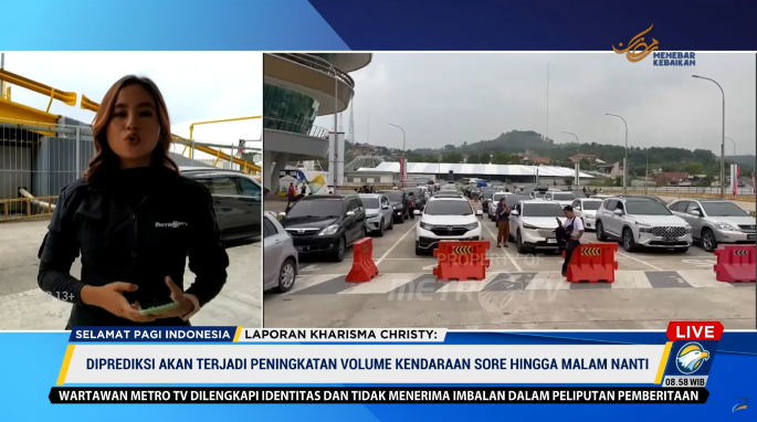 Arus Balik, Pelabuhan Bakauheni Masih Lengang