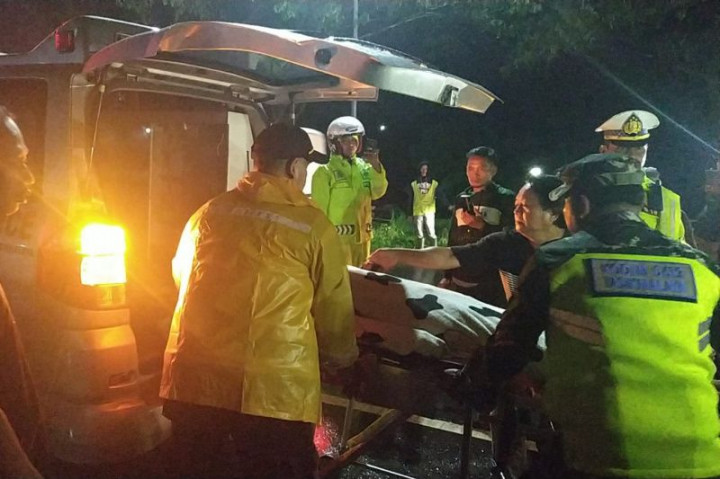 Pemudik Meninggal di Jalur Gentong Tasikmalaya