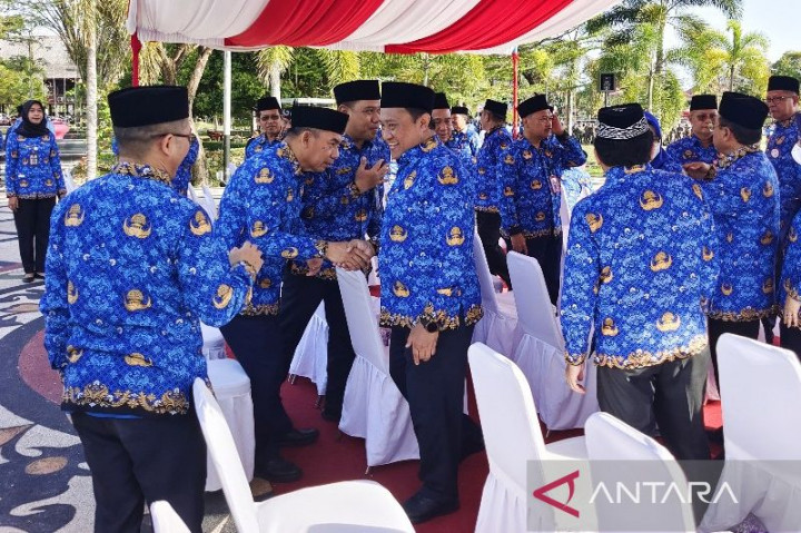 Pemprov Kalteng Gelar Apel Besar Pastikan Kehadiran ASN usai Lebaran