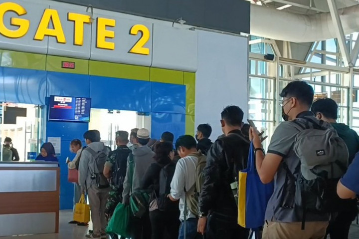 Bandara Internasional Sultan Hasanuddin Alami Puncak Arus Balik