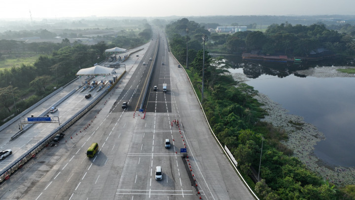 708 Ribu Kendaraan Kembali ke Jabotabek, Mayoritas dari Arah Timur