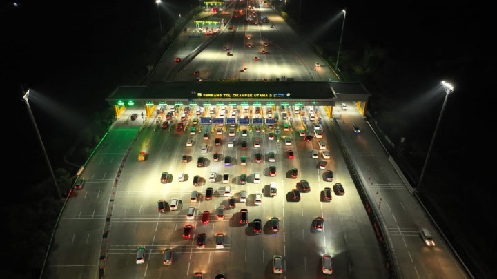 <i>One Way</I> Arus Balik di Tol Trans Jawa Berakhir Lebih Cepat