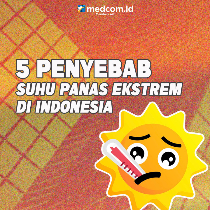 5 Penyebab Suhu Panas Ekstrem di Indonesia