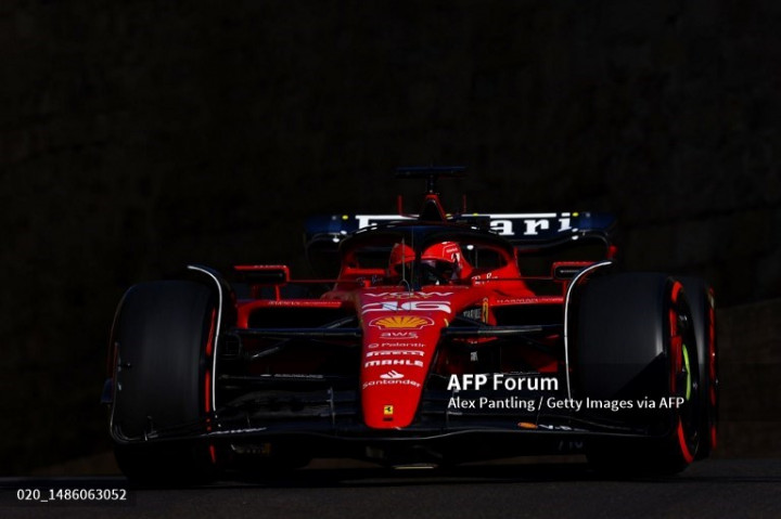 Leclerc Raih Pole GP Azerbaijan Tiga Kali Beruntun
