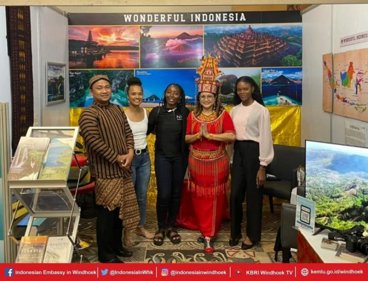 Wonderful Indonesia Hadir di Namibia Tourism Expo 2023