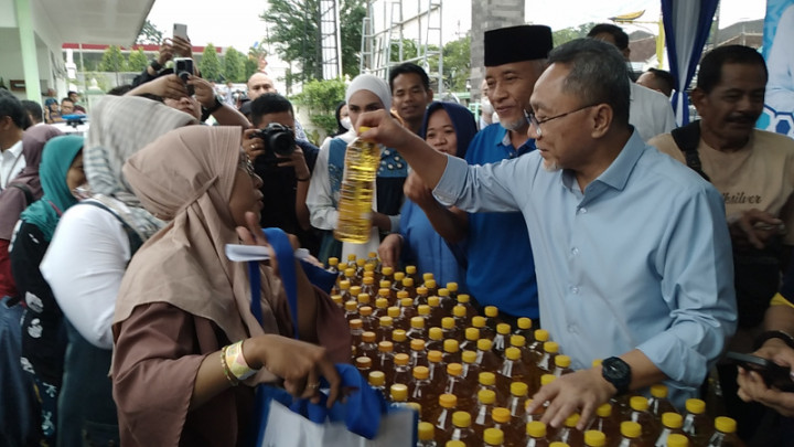 Warga Ngaglik Sleman Antusias Ikuti Pasar Murah Kemendag