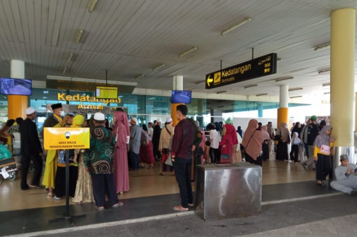 Arus Balik Bandara Jambi Mencapai 3.000 Penumpang per Hari