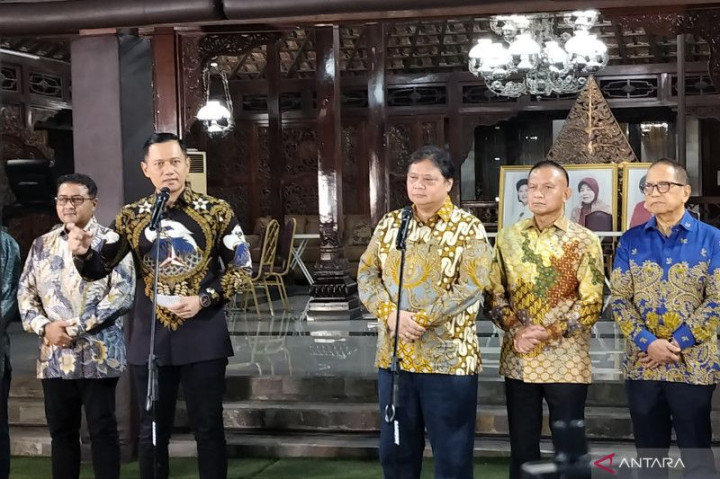 Demokrat Golkar Saling Buka Peluang Jalan Bersama di Pemilu 2024
