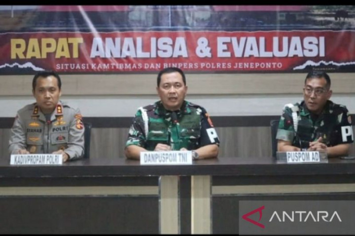 Divpropam dan Puspom Usut Bersama Penyerangan Polres Jeneponto