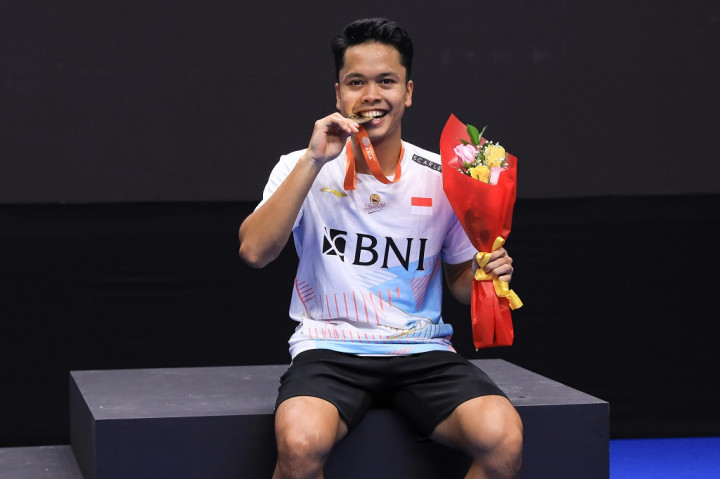 Anthony Ginting Akhiri Puasa Gelar Tunggal Putra Indonesia di Kejuaraan Asia