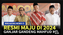 [Cek Fakta] Ganjar Gandeng Mahfud MD Maju Pilpres 2024? Cek Faktanya