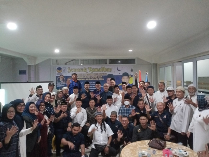 Seluruh Bacaleg NasDem se-Kota Bekasi Serentak Daftar ke KPU Jumat 5 Mei