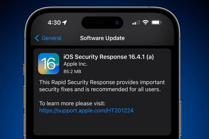 Apple Rilis Update Keamanan untuk iPhone, iPad dan Mac
