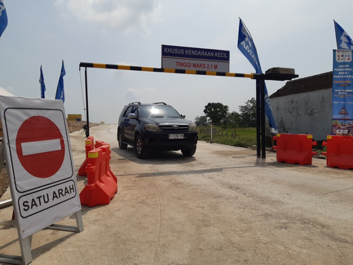Arus Balik Lebaran Selesai, Tol Fungsional Solo-Jogja Ditutup Lagi