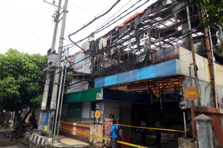 Kebakaran Landa Malang Plaza, Puluhan Kios Hangus