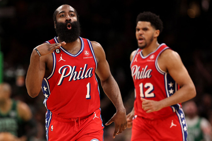 NBA: Harden Bawa 76ers Kalahkan Celtics 119-115