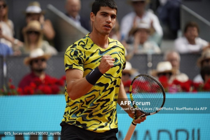 Kalahkan Zverev, Alcaraz ke Perempat Final Madrid Open