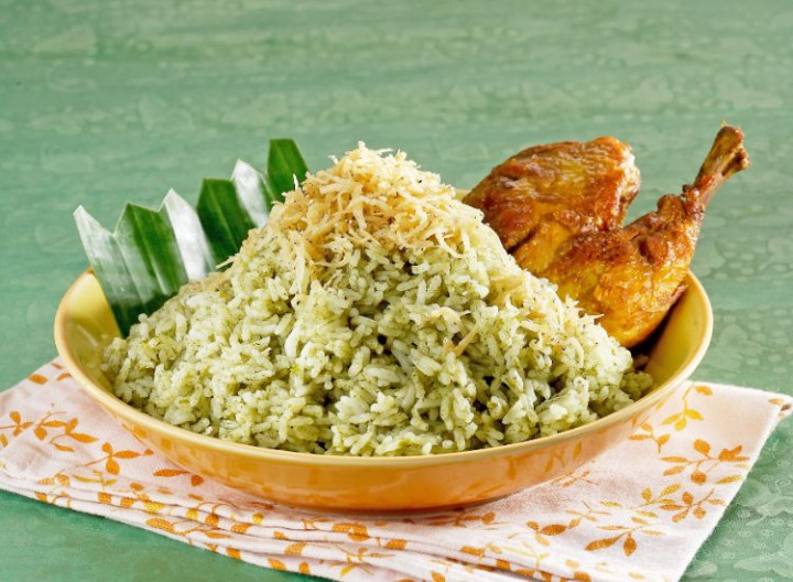 Gampang, Begini Resep Nasi Hijau Teri