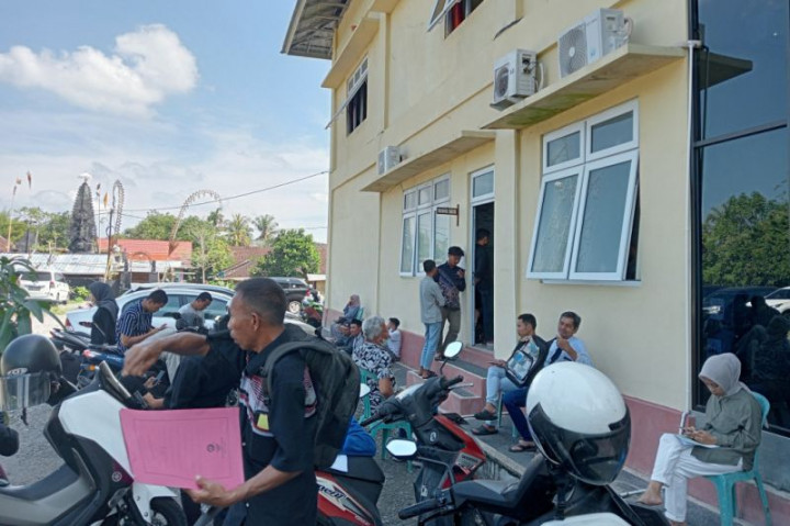 Pembuatan SKCK di Polres Lombok Tengah Meningkat di Masa Pendaftaran Bacaleg