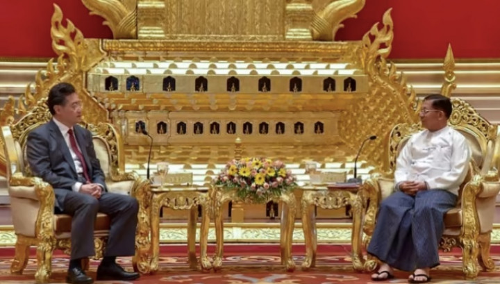 Menlu Tiongkok Temui Pemimpin Junta Myanmar, Tegaskan Dukungan