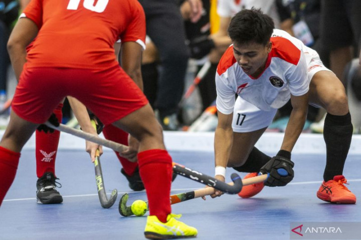 Tim Hoki Indoor Putra Menang Telak atas Filipina di SEA Games 2023