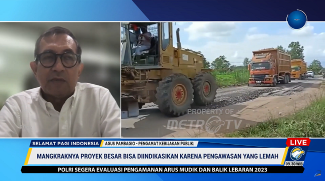 Pengamat: 3 Penyebab Masalah Kerusakan Jalan di Lampung Tak Kunjung Usai