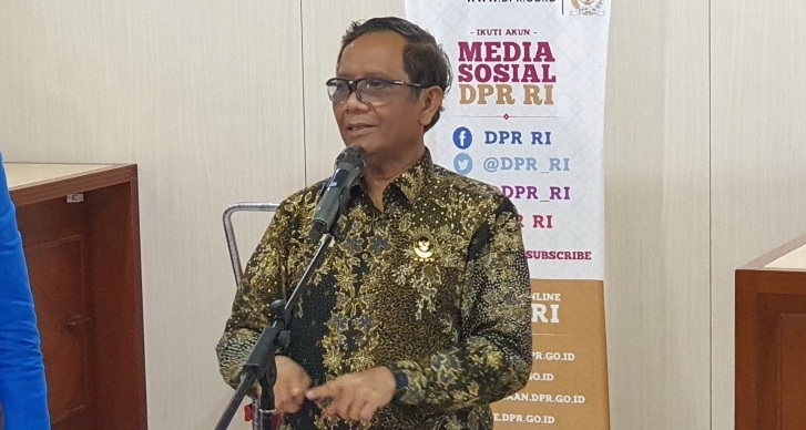 Menko Polhukam Mahfud MD/Medcom.id/Fachri