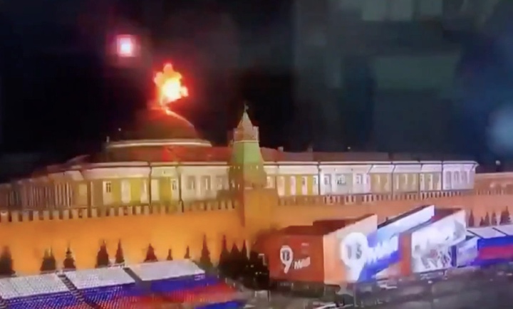 Penampakan Drone yang Diduga Berupaya Bunuh Presiden Rusia Vladimir Putin