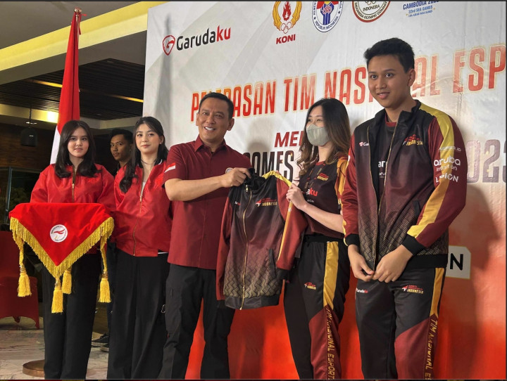 Pelepasan Resmi Timnas Esports Indonesia untuk Bertanding di SEA Games ke-32 Kamboja