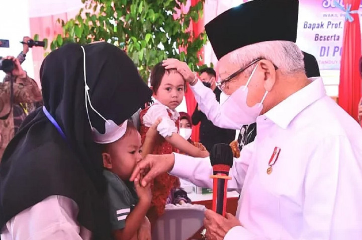 Wapres Tinjau Program Percepatan Penanganan Stunting di Bengkulu