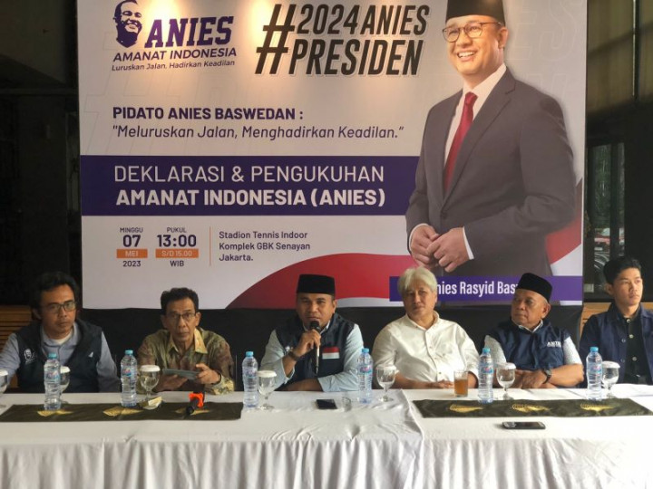 Anies Baswedan Sampaikan Pidato Soal Visi Indonesia Minggu Besok