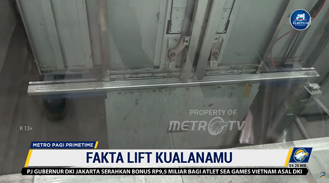 4 Fakta Tragedi Maut Lift Bandara Kualanamu