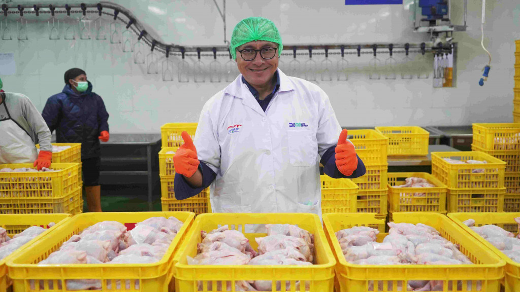 Direktur Utama PT Berdikari Harry Warganegara. FOTO: Berdikari