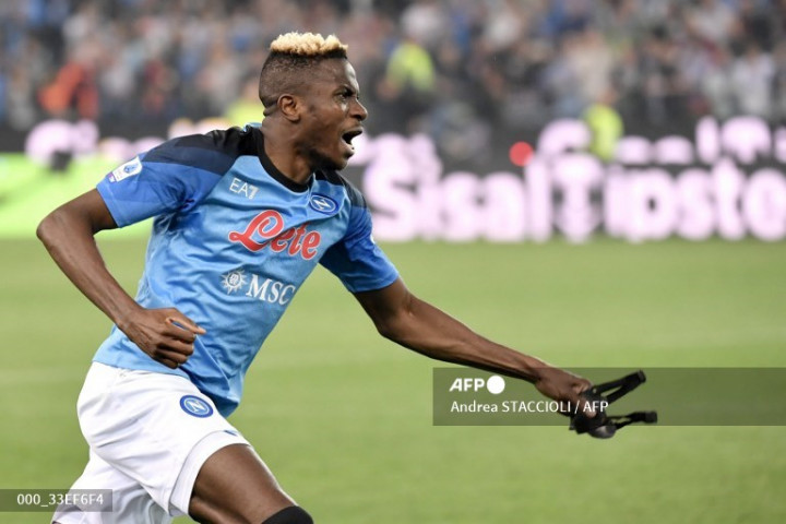 Osimhen Kehabisan Kata-kata Usai Bawa Napoli Juara