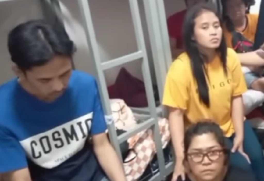 Sejumlah orang diduga WNI yang dikabarkan disekap saat mencoba melamar pekerjaan di Myanmar. (Instagram / Bebaskankami)