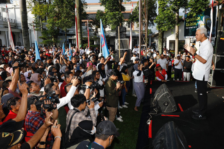 May Day, Ganjar Serap Aspirasi Buruh di Salatiga