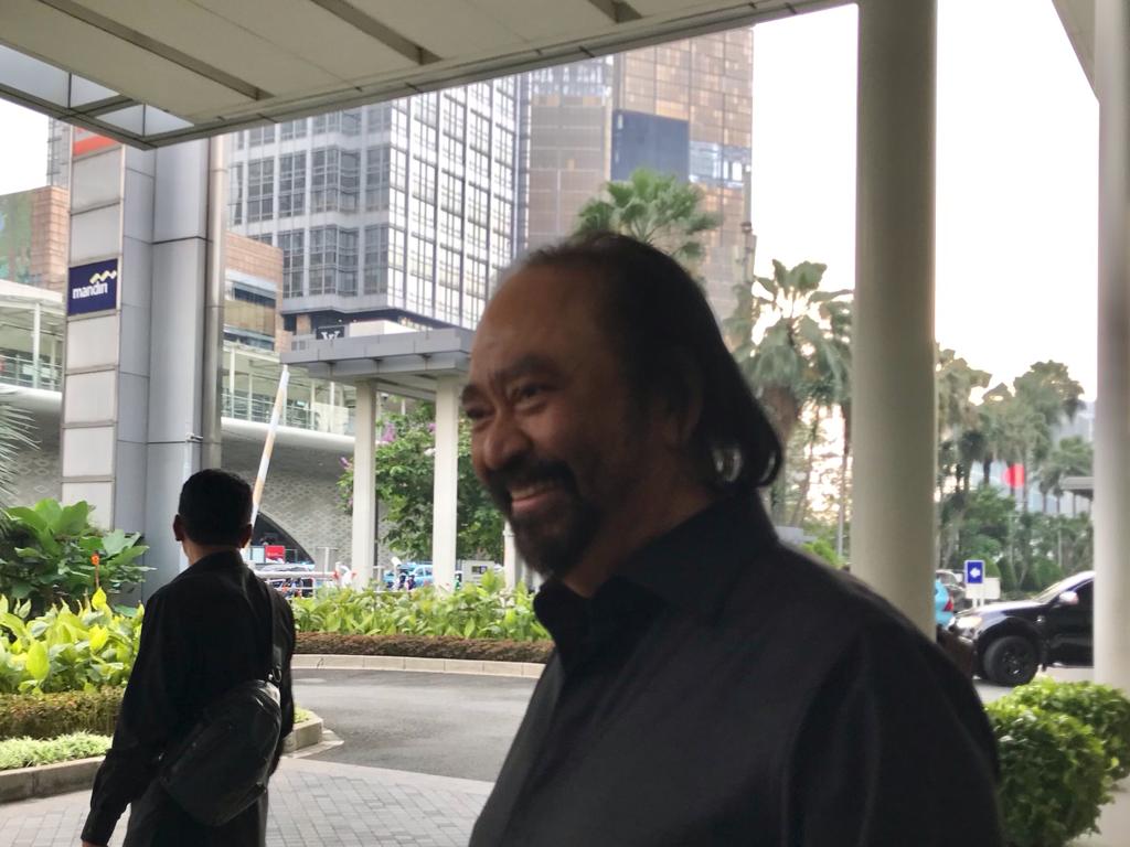 Ketua Umum Partai NasDem Surya Paloh. Foto: Medcom.id/Fachri Audhia Hafiez.