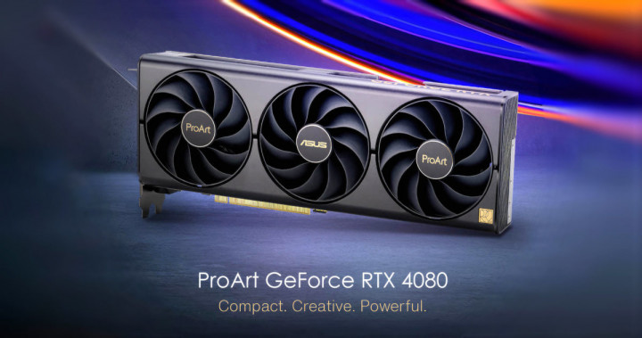 Asus ProArt GeForce RTX 4080 dan 4070 Ti Ideal untuk Kreator