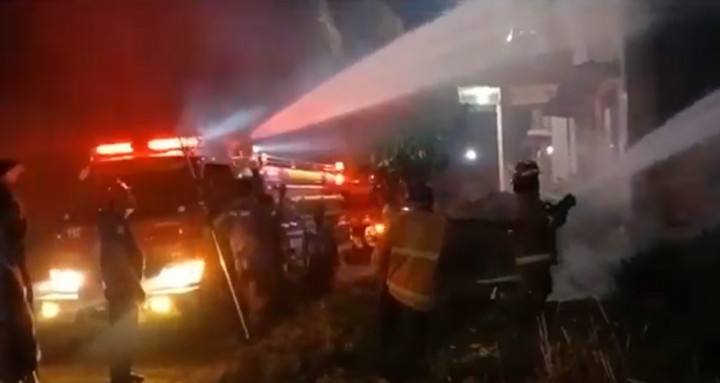 Kantor MWC Nahdlatul Ulama Lenteng Sumenep Dibakar OTK