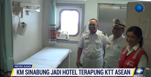 Km Sinabung Disulap Jadi Hotel Terapung Ktt Asean