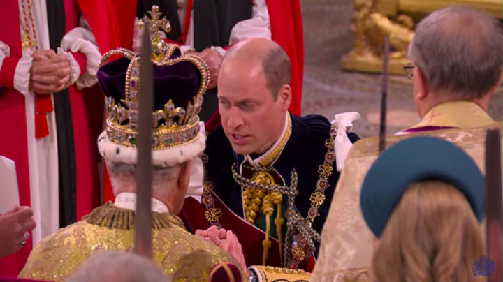 Pangeran William Ucapkan Janji Setia pada Raja Charles III