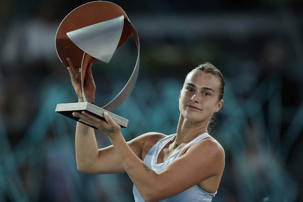 Kalahkan Swiatek, Sabalenka Sabet Gelar Madrid Open
