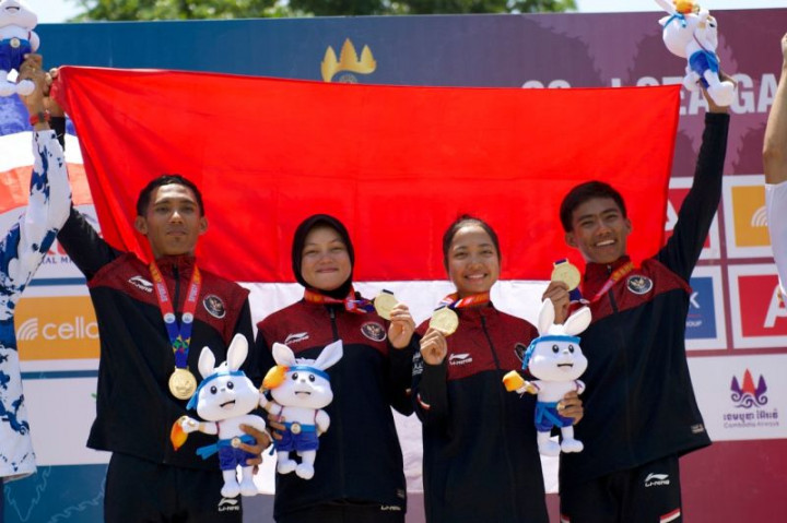 SEA Games 2023: Tim Balap Sepeda Indonesia Lanjutkan Dominasi Dengan Menambah Pundi Emas