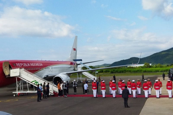 Jokowi Mendarat di Labuan Bajo, Cek Persiapan Akhir KTT ASEAN
